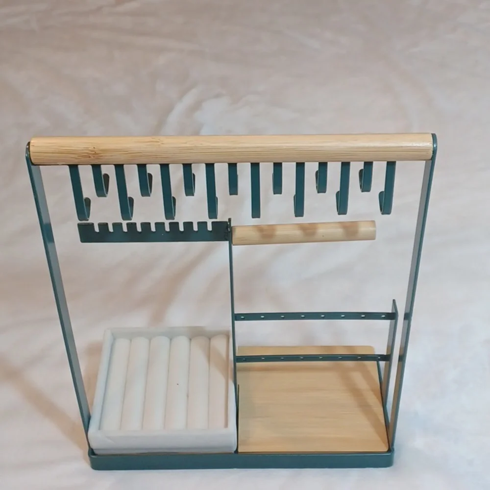 Teal Jewelry Organizer